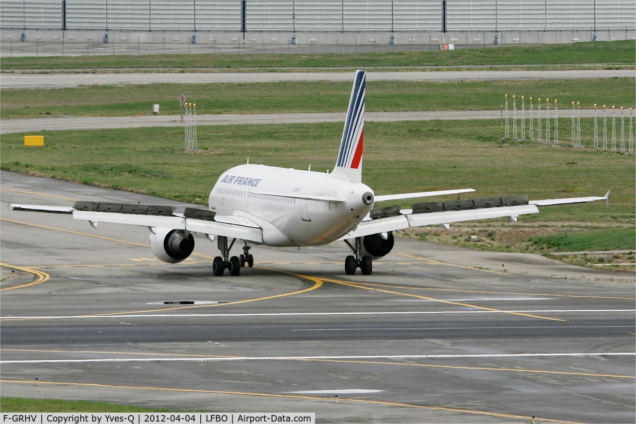 F-GRHV, 2001 Airbus A319-111 C/N 1505, Airbus A319-111, Taxiing, Toulouse Blagnac Airport (LFBO-TLS)