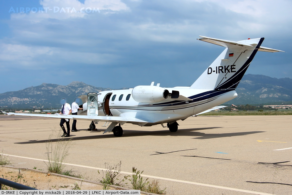 D-IRKE, 1995 Cessna 525 CitationJet C/N 525-0123, Parked