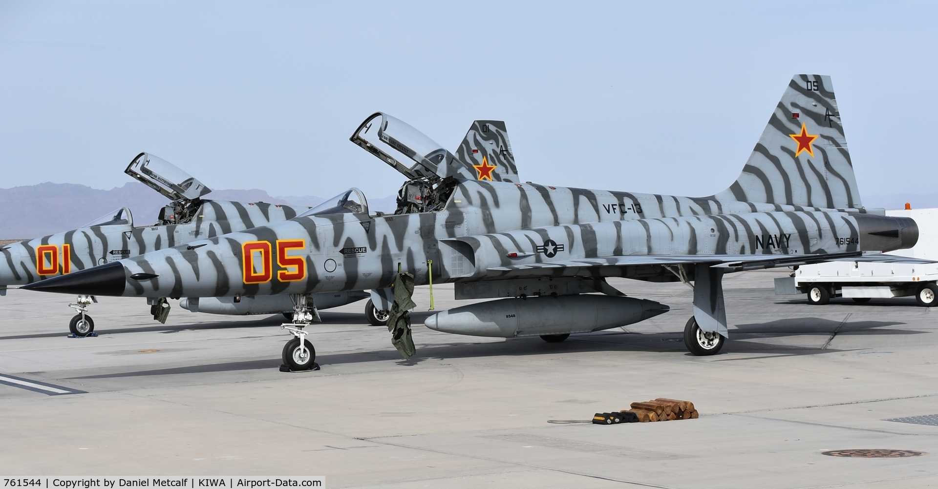 761544, Northrop F-5N Tiger II C/N L.1019, Seen at Phoenix-Mesa Gateway Airport, Mesa, Arizona