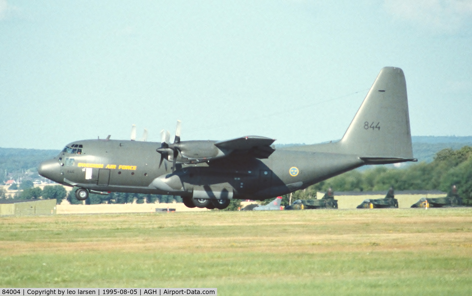 84004, Lockheed C-130H Hercules C/N 382-4881, Ângelholm F.10 Air Show 5.8.1995