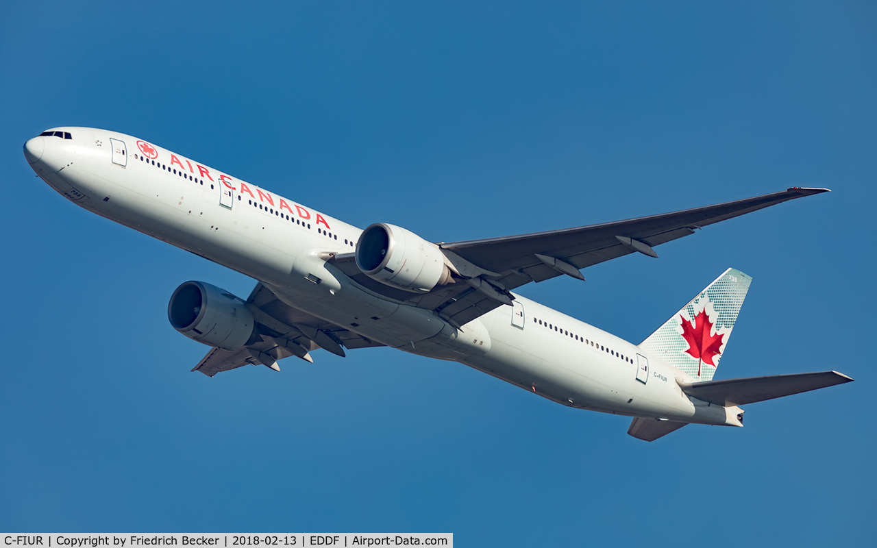 C-FIUR, 2007 Boeing 777-333/ER C/N 35242, departure via RW25C