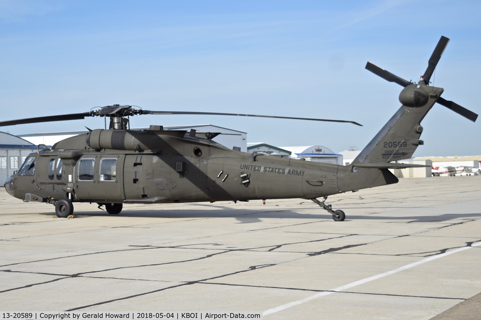 13-20589, 2017 Sikorsky UH-60M Black Hawk C/N unknown, Parked on the south GA ramp.
