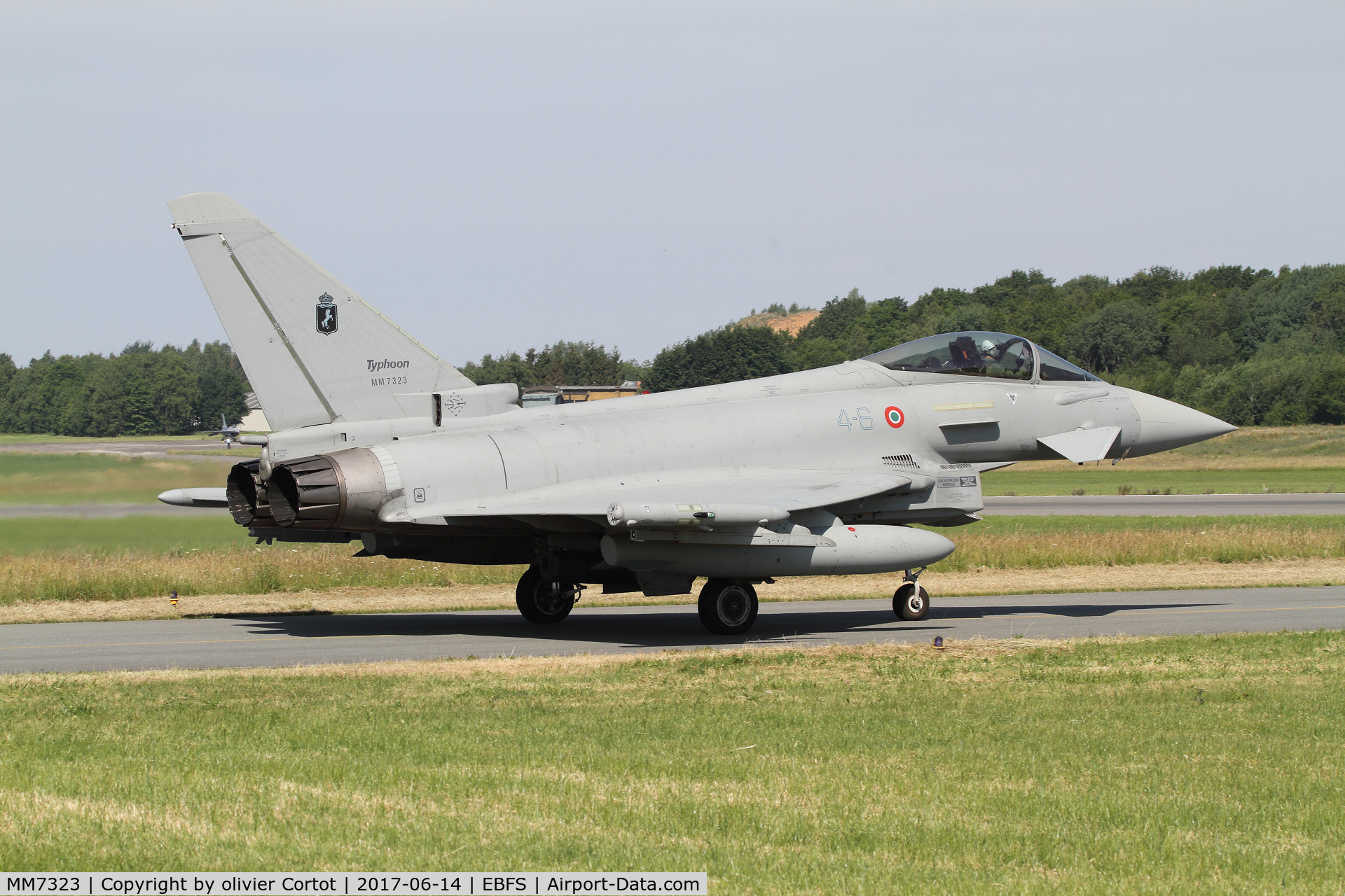 MM7323, Eurofighter EF-2000 Typhoon S C/N IS055, Florennes spotter day