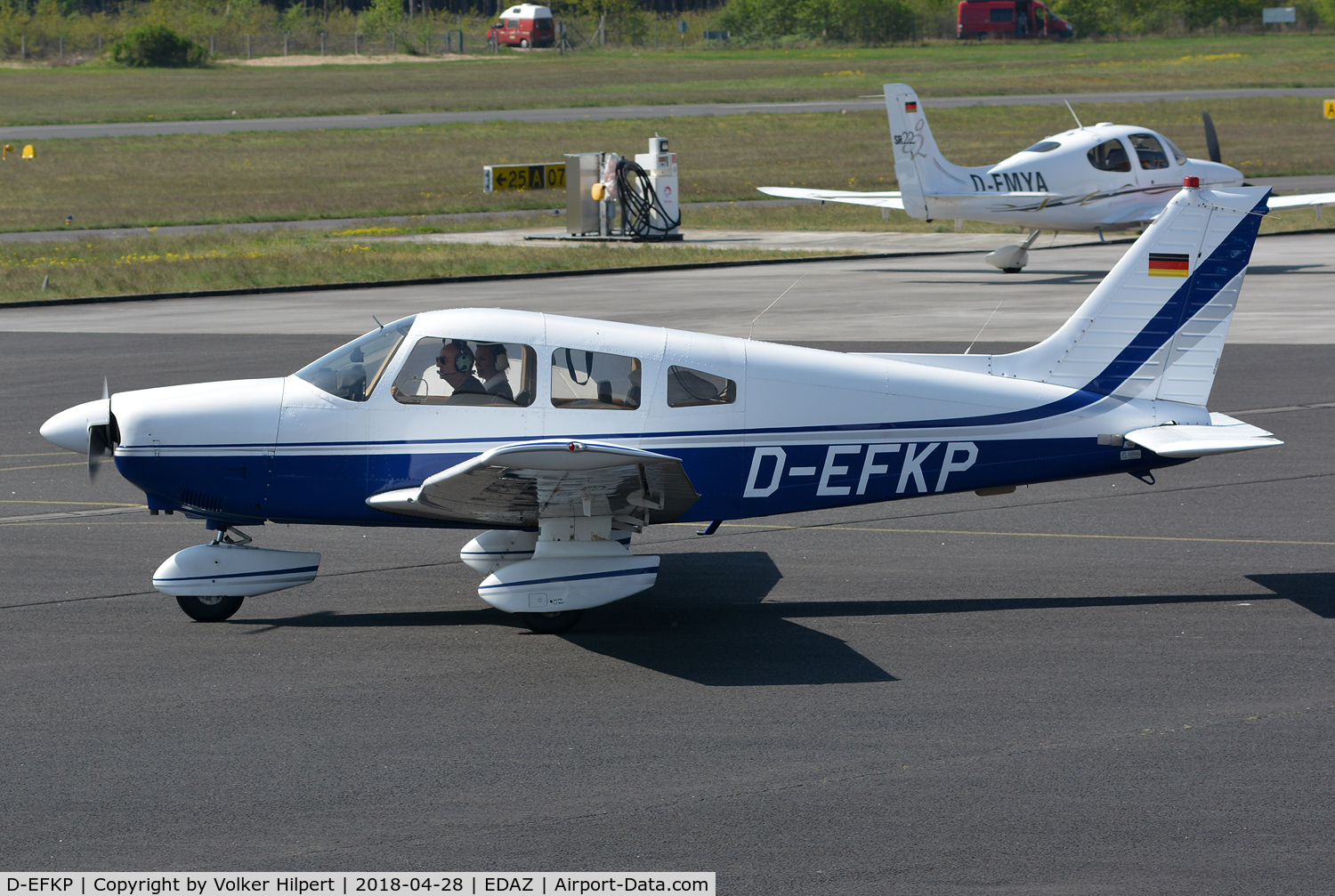 D-EFKP, 1978 Piper PA-28 181 Archer II C/N 28-7890477, at Edaz