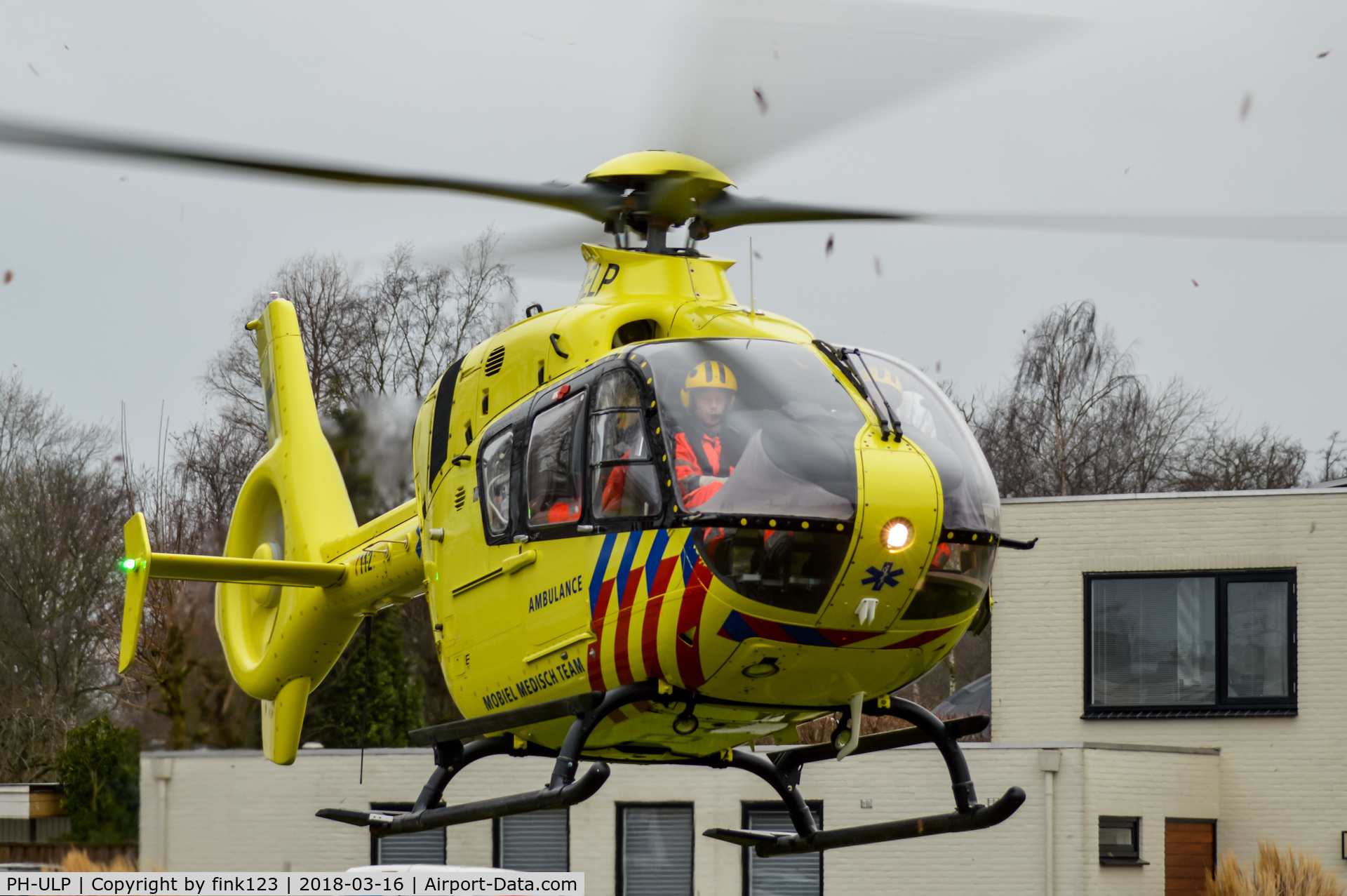 PH-ULP, 2004 Eurocopter EC-135T-2 C/N 0376, LFLN02 Roosendaa;