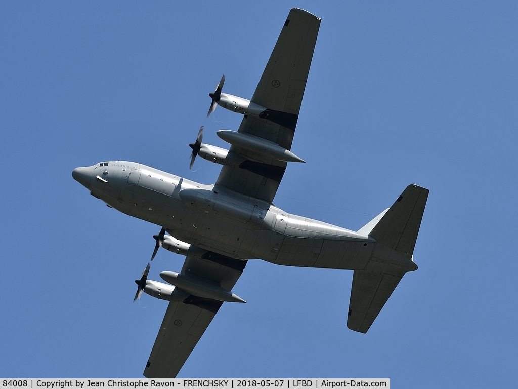 84008, Lockheed C-130H Hercules C/N 382-4890, SweAF 3 TSFE