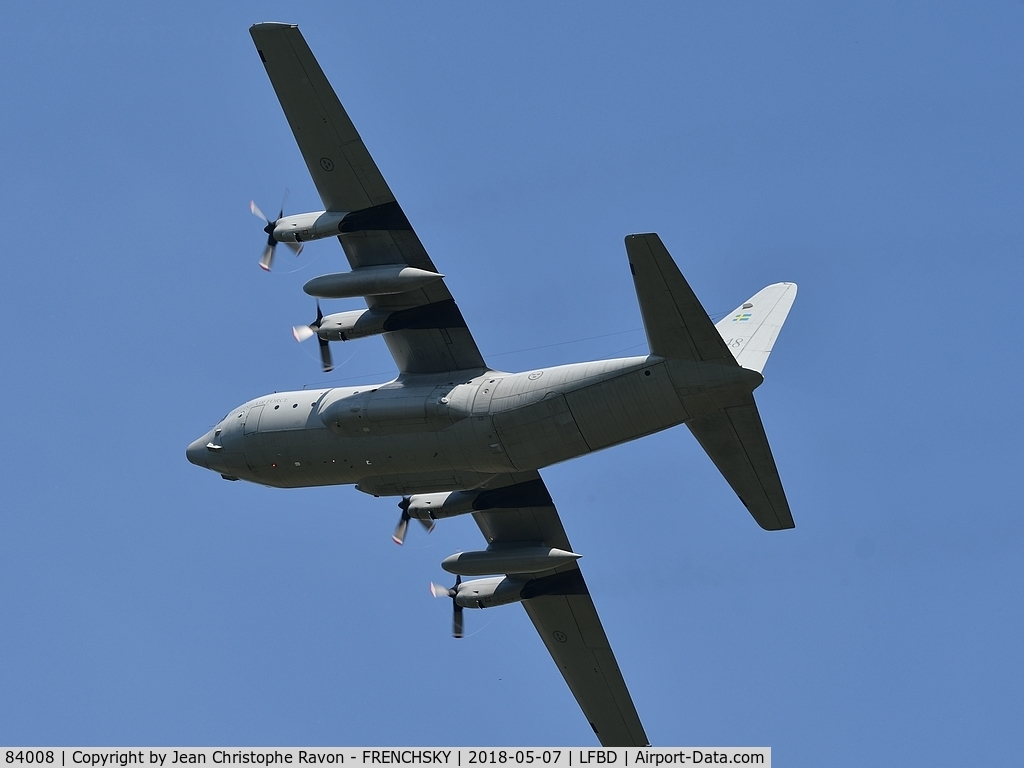 84008, Lockheed C-130H Hercules C/N 382-4890, SweAF 3 TSFE