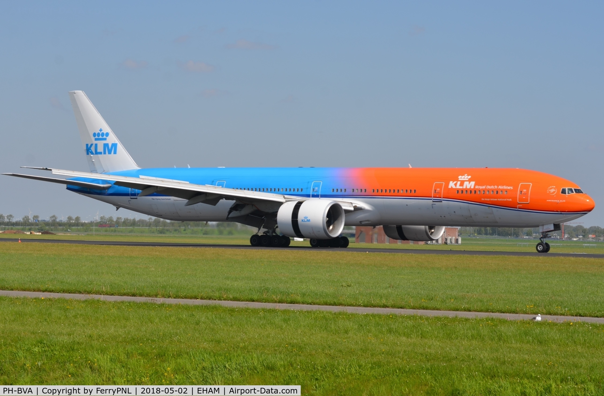 PH-BVA, 2008 Boeing 777-306/ER C/N 35671, Landing of KLM B773