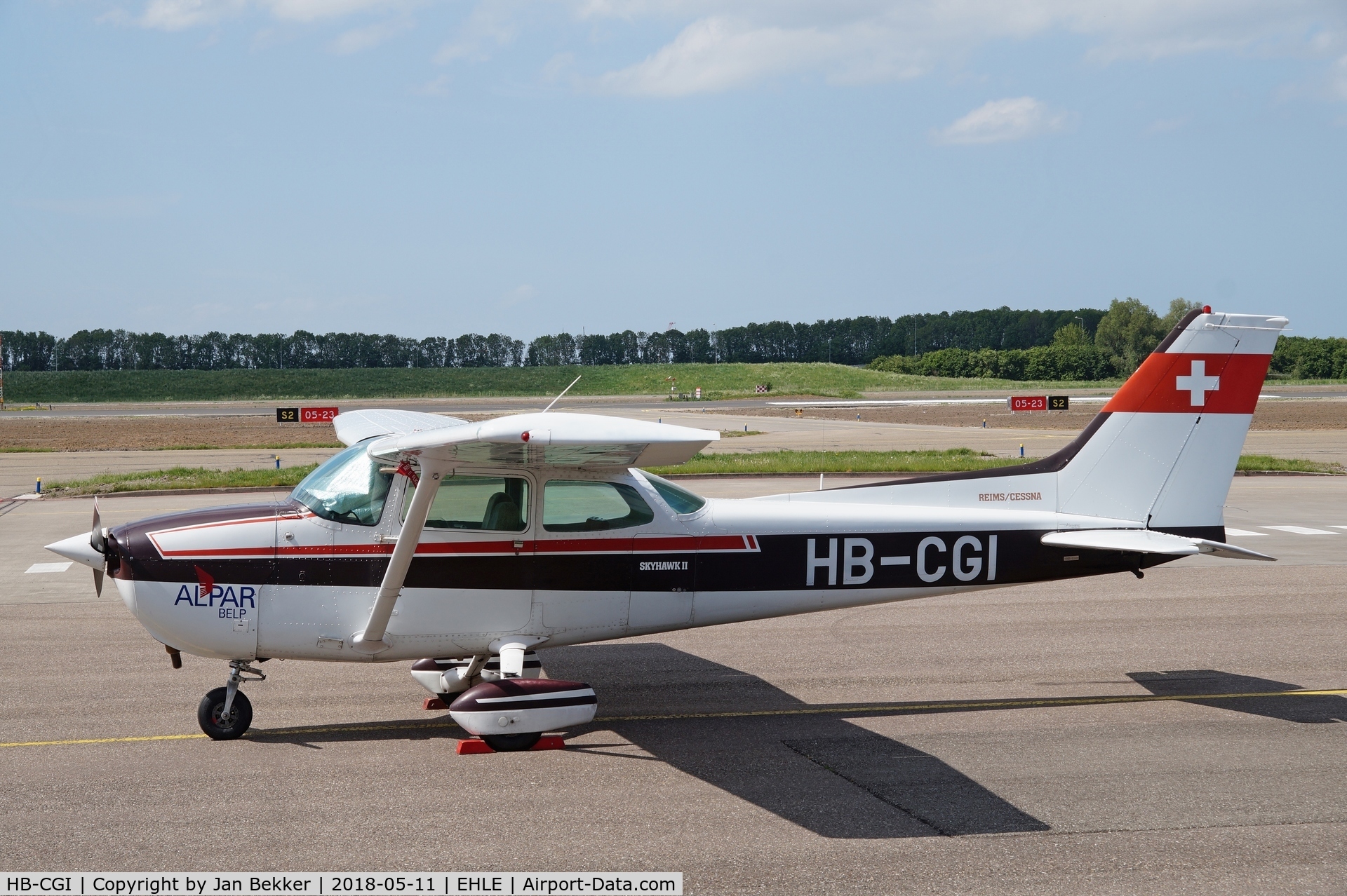 HB-CGI, 1981 Reims F172P C/N 2129, Lelystad Airport