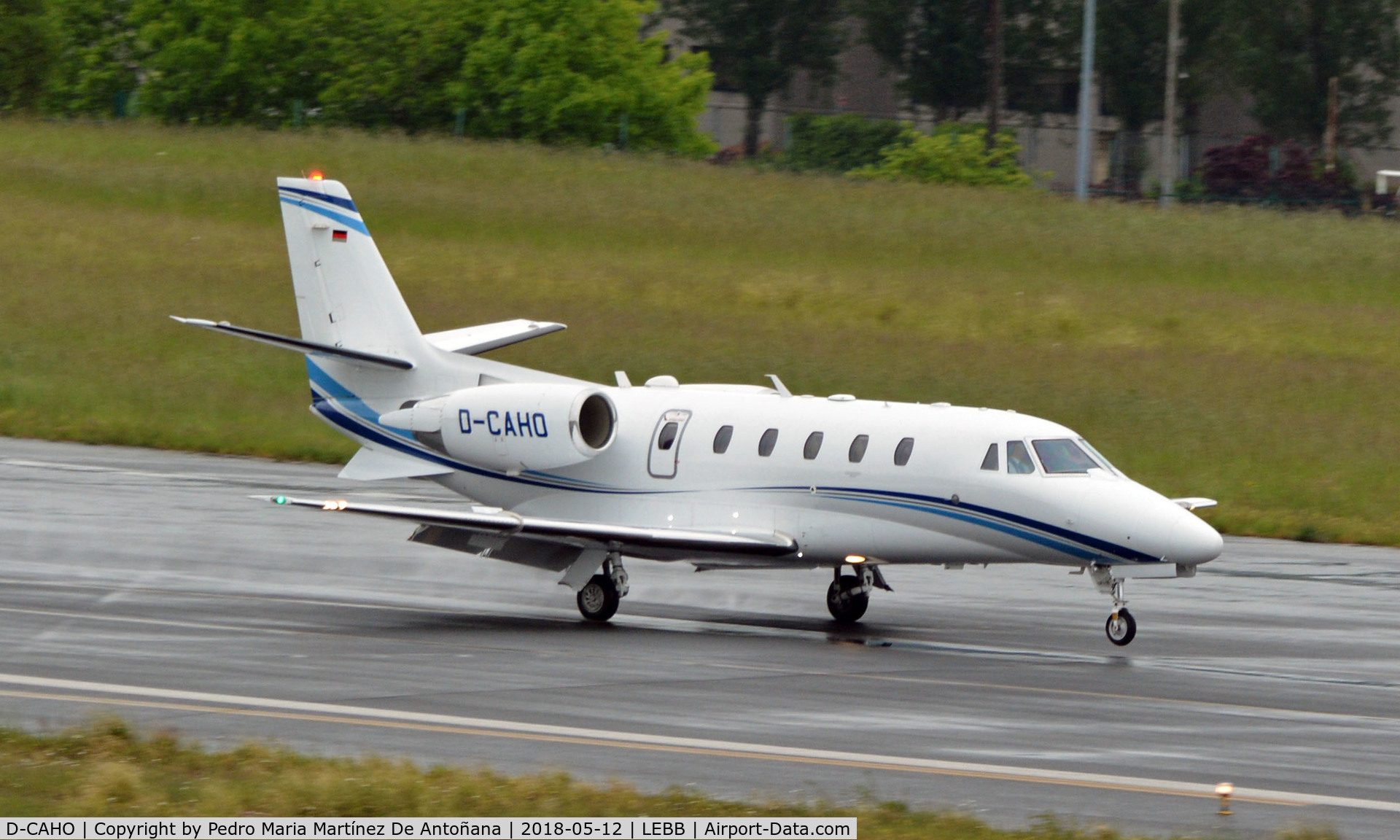 D-CAHO, 2014 Cessna 560 Citation Excel XLS+ C/N 560-6165, Loiu - Bilbao - Euskadi - España