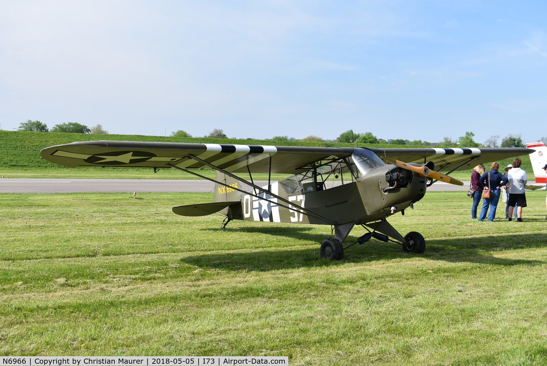 N6966, 2000 Wag-Aero Sport Trainer C/N 3533, Wag Aero Trainer - a look alike L-4 grasshopper