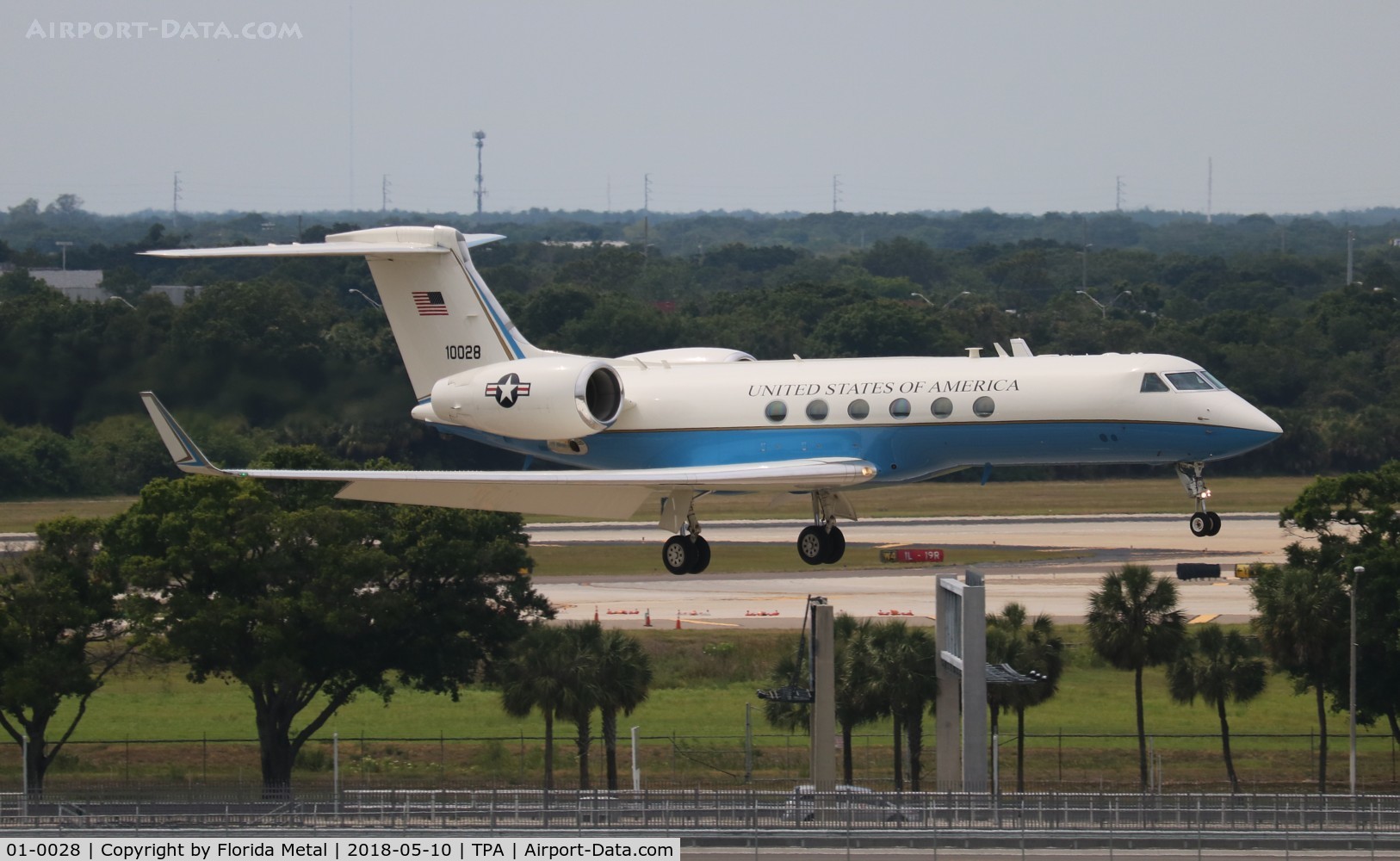 01-0028, 2001 Gulfstream Aerospace VC-37A (Gulfstream V) C/N 620, C-37A