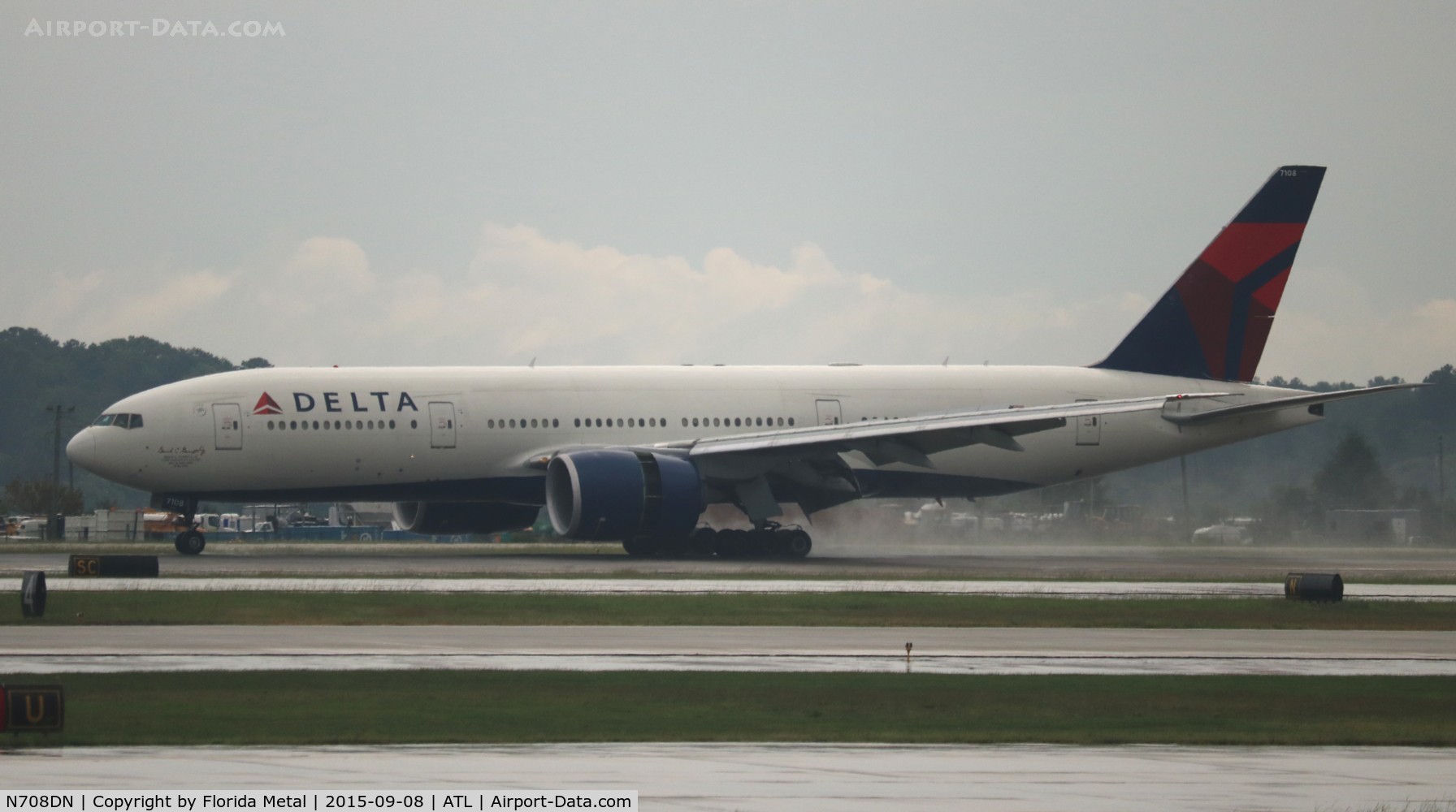 N708DN, 2009 Boeing 777-232/LR C/N 39254, Delta