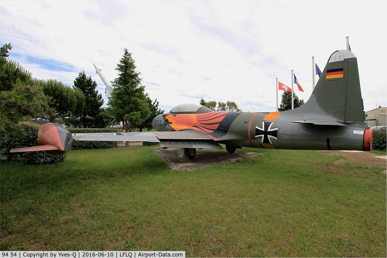 94 54, 1953 Lockheed T-33A Shooting Star C/N 580-9117, Lockheed T-33A Shooting Star, Musée Européen de l'Aviation de Chasse at Montélimar-Ancône airfield (LFLQ)