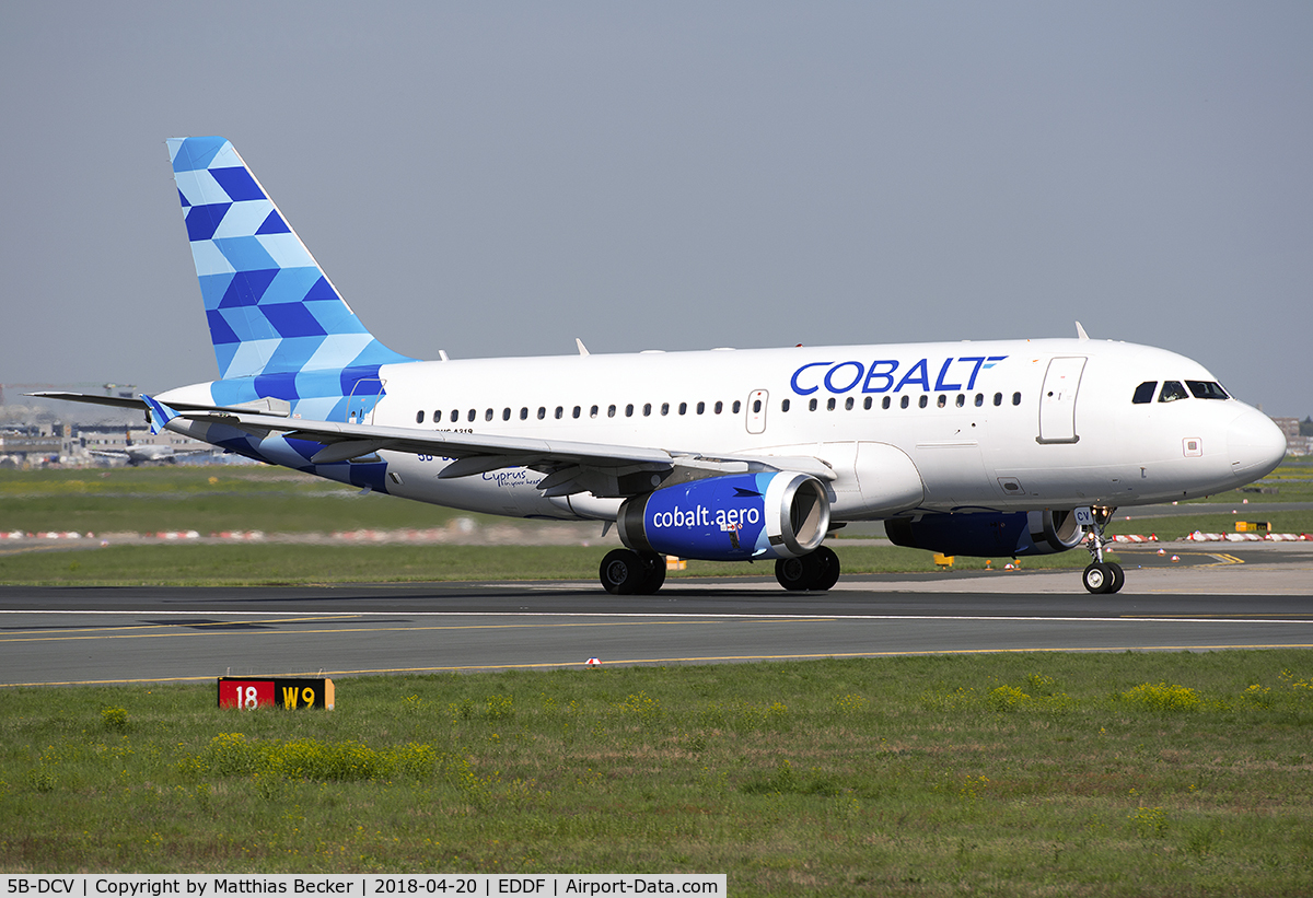 5B-DCV, 2003 Airbus A319-132 C/N 2032, 5B-DCV