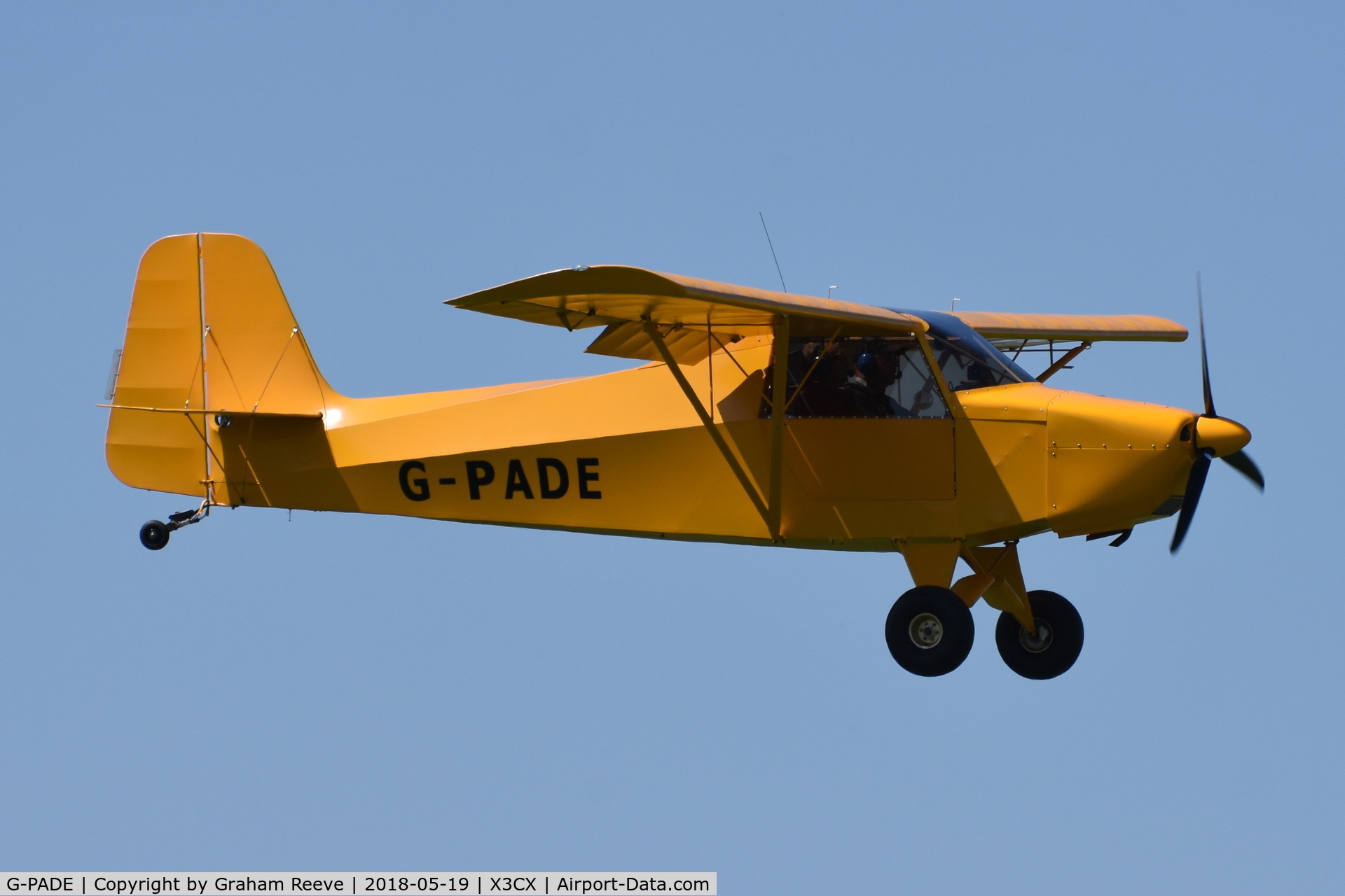 G-PADE, 2004 Escapade Jabiru(3) C/N BMAA/HB/369, Landing at Northrepps.