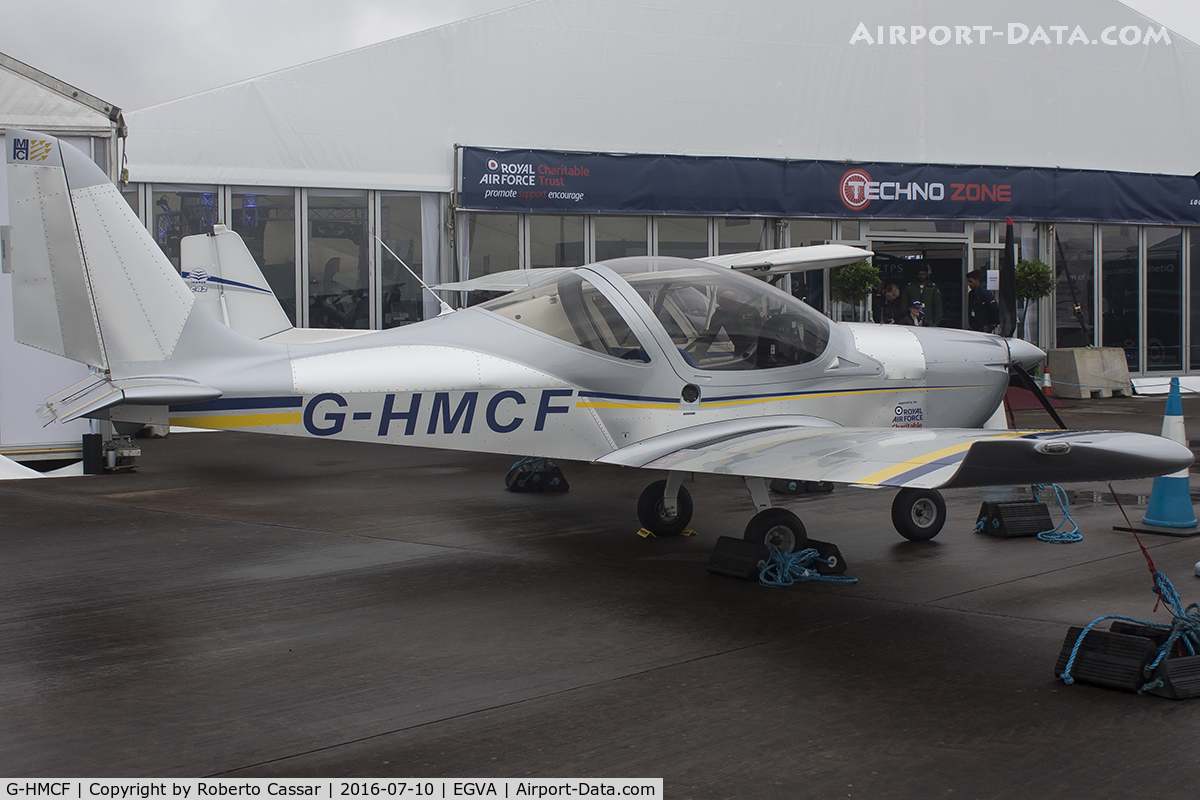 G-HMCF, 2014 Evektor-Aerotechnik EV-97 Eurostar C/N 2014-4204, RIAT16