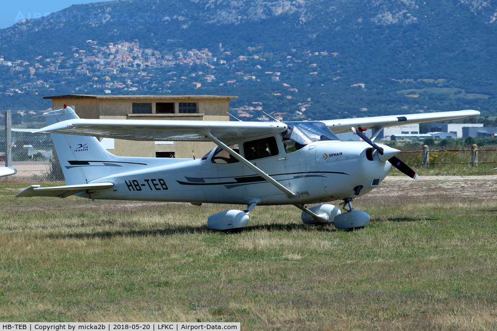 HB-TEB, 2003 Cessna 172R C/N 17281147, Parked