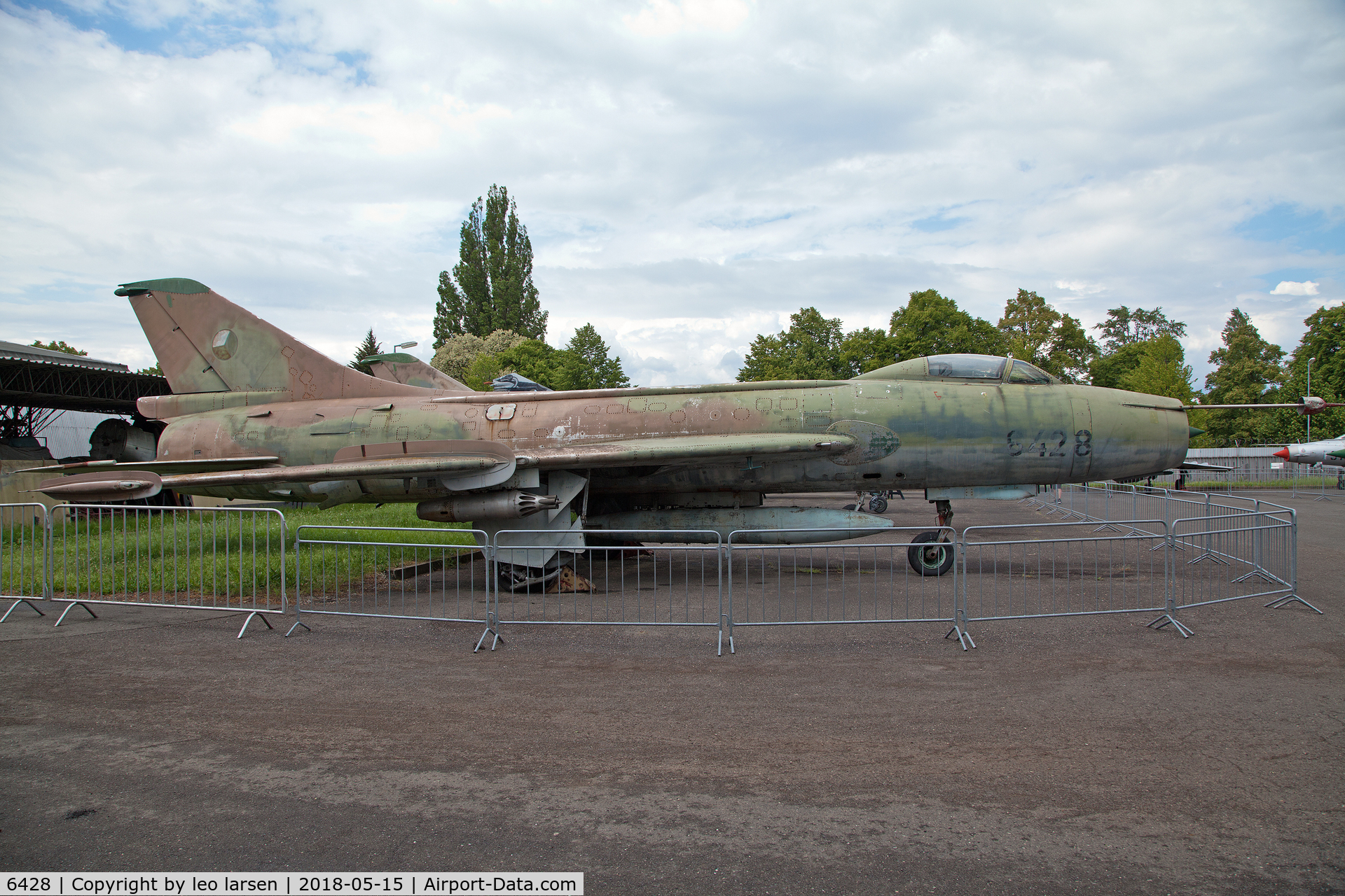 6428, Sukhoi Su-7BKL C/N 6428, Kbley Air Museum 15.5.2018
