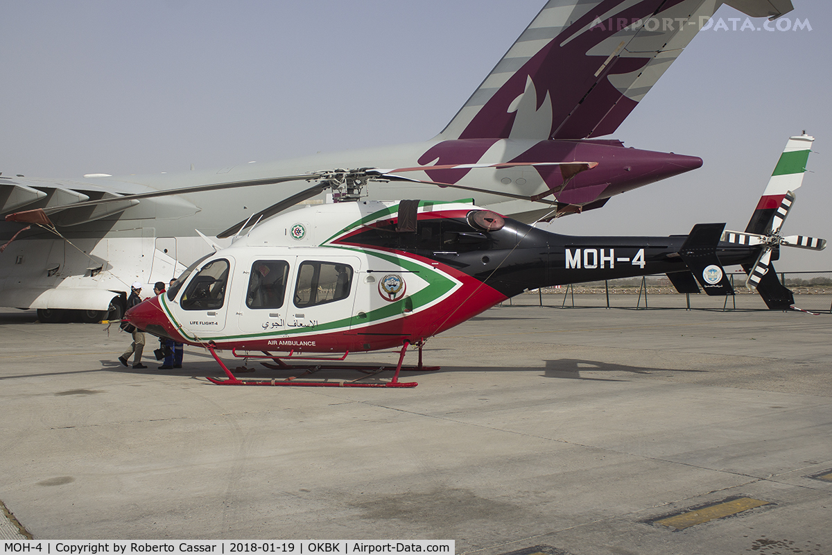 MOH-4, 2014 Bell 429 GlobalRanger C/N 57231, Kuwait Aviation Show 2018