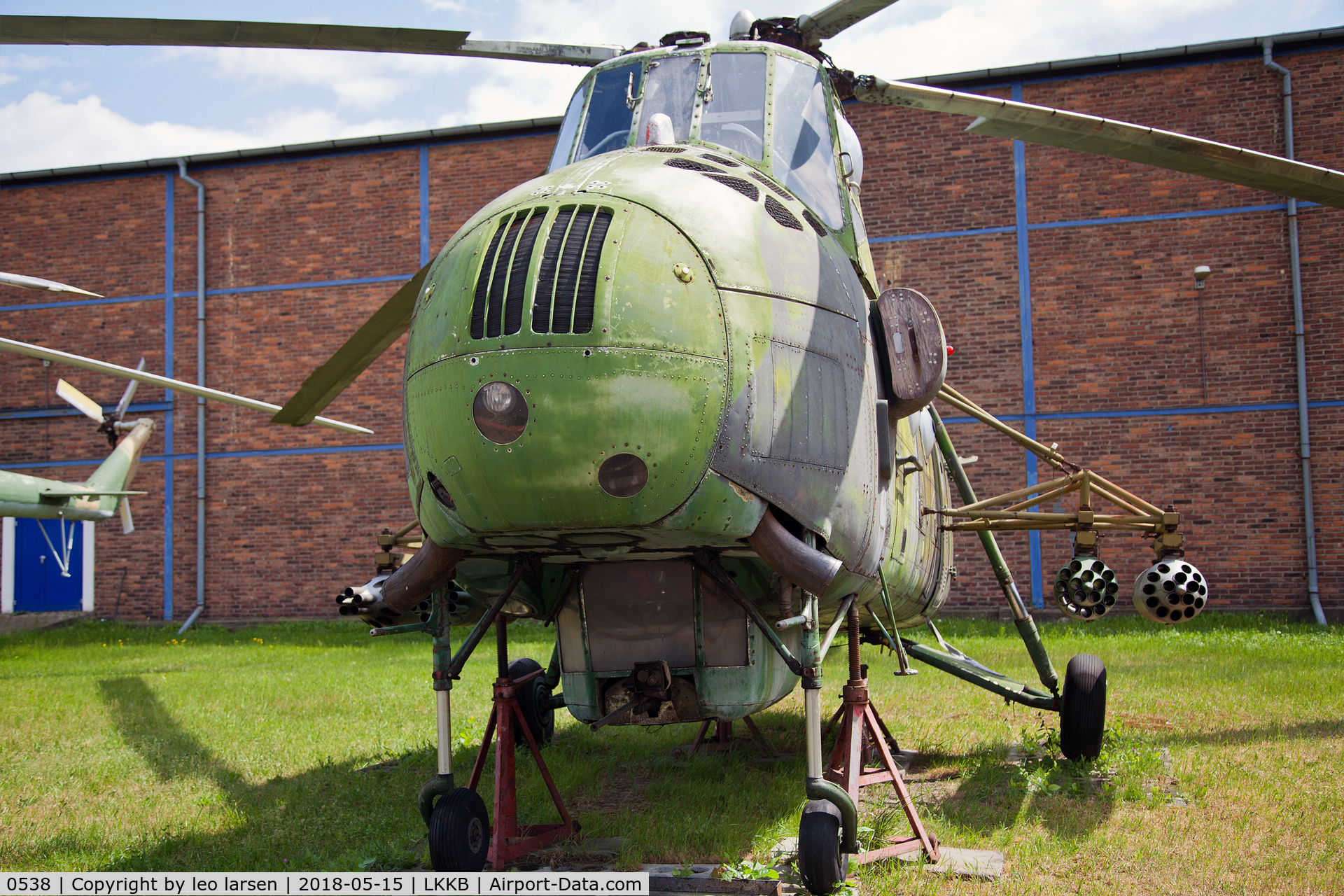 0538, Mil Mi-4 Hound C/N 20138, kbely Air Museum 15.5.2018
