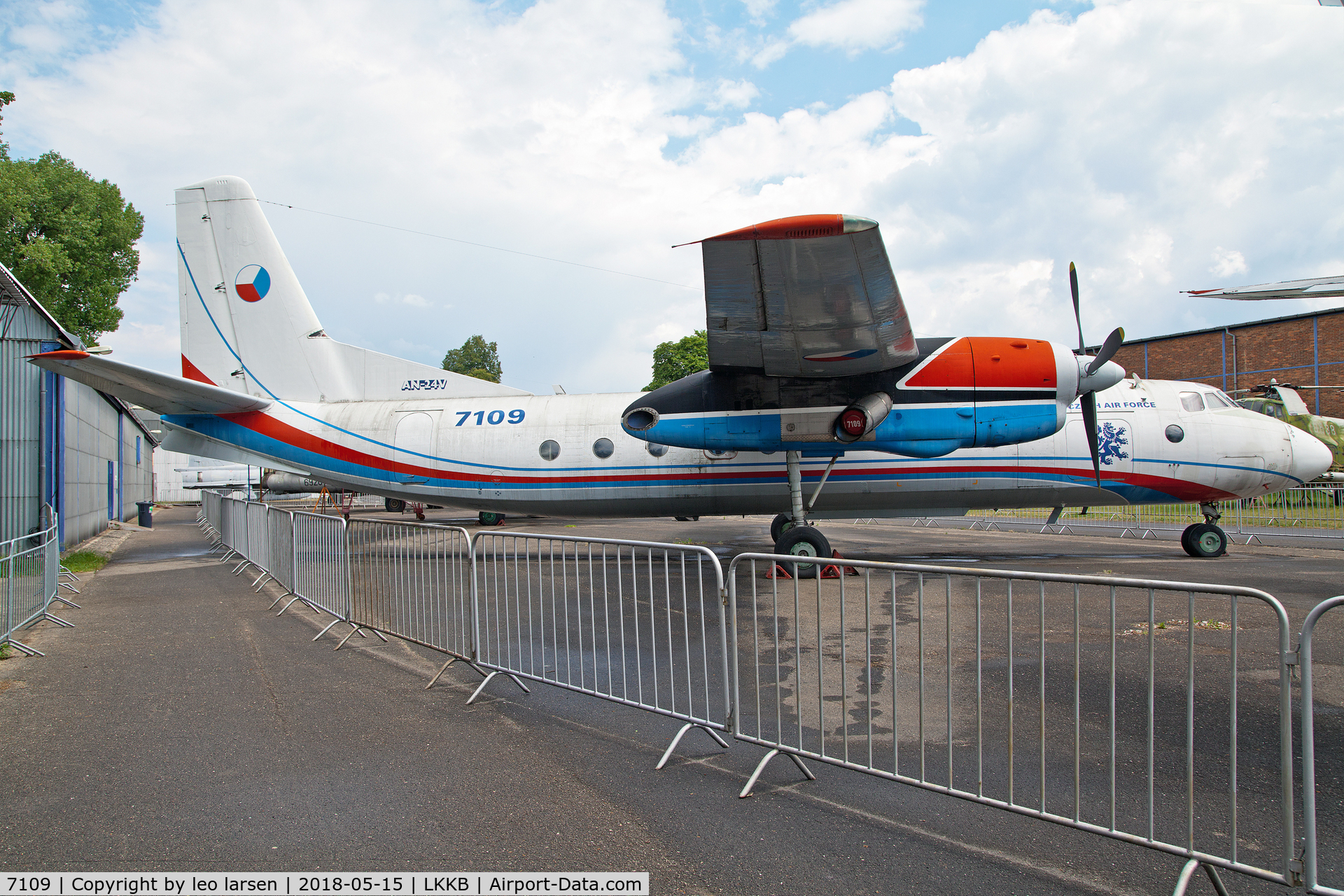 7109, Antonov An-24V C/N 17307109, Kbely Air Museum 15.5.2018