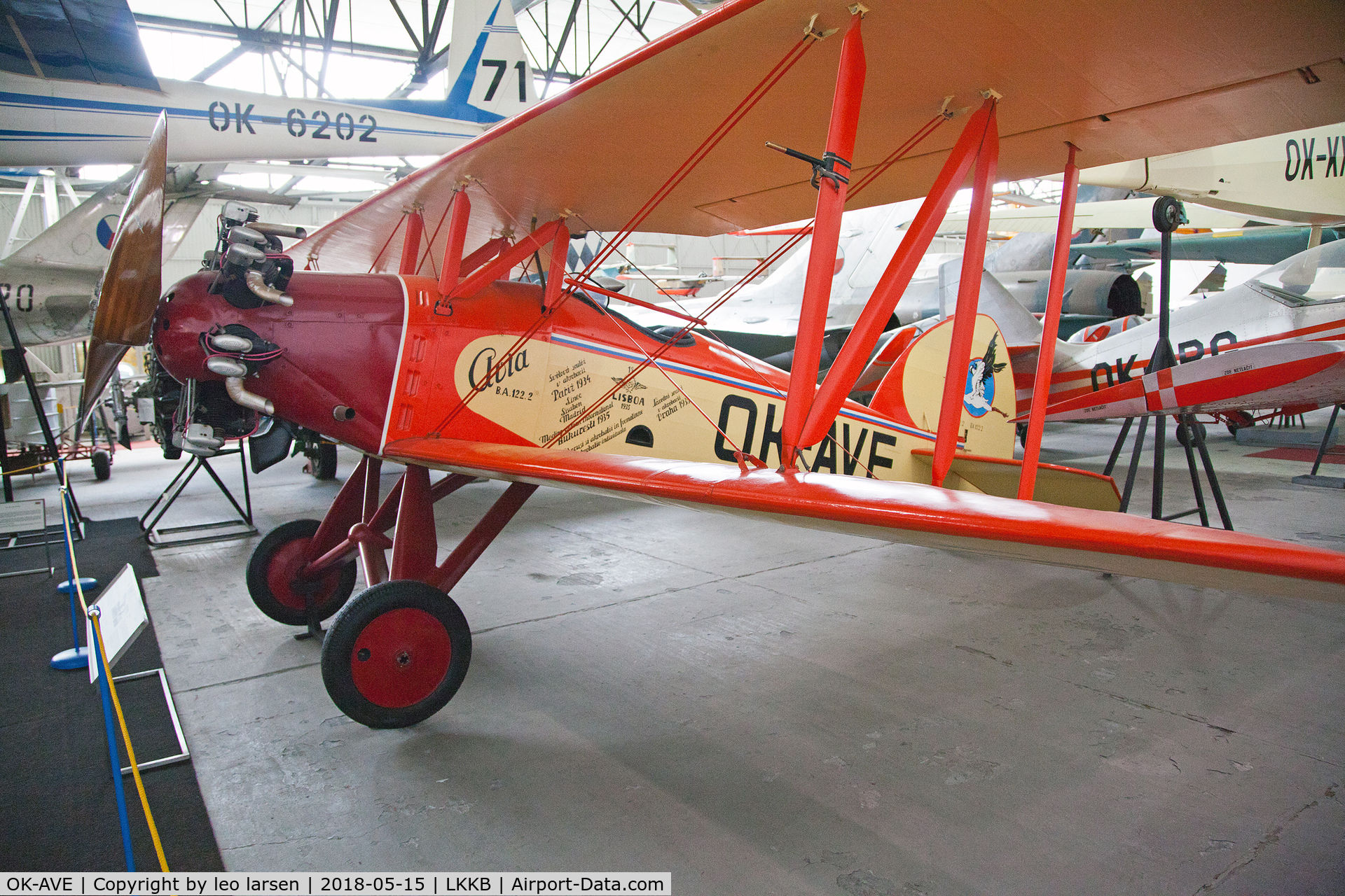 OK-AVE, 1934 Avia Ba-122 C/N 2, Kbely Air Museum 15.5.2018