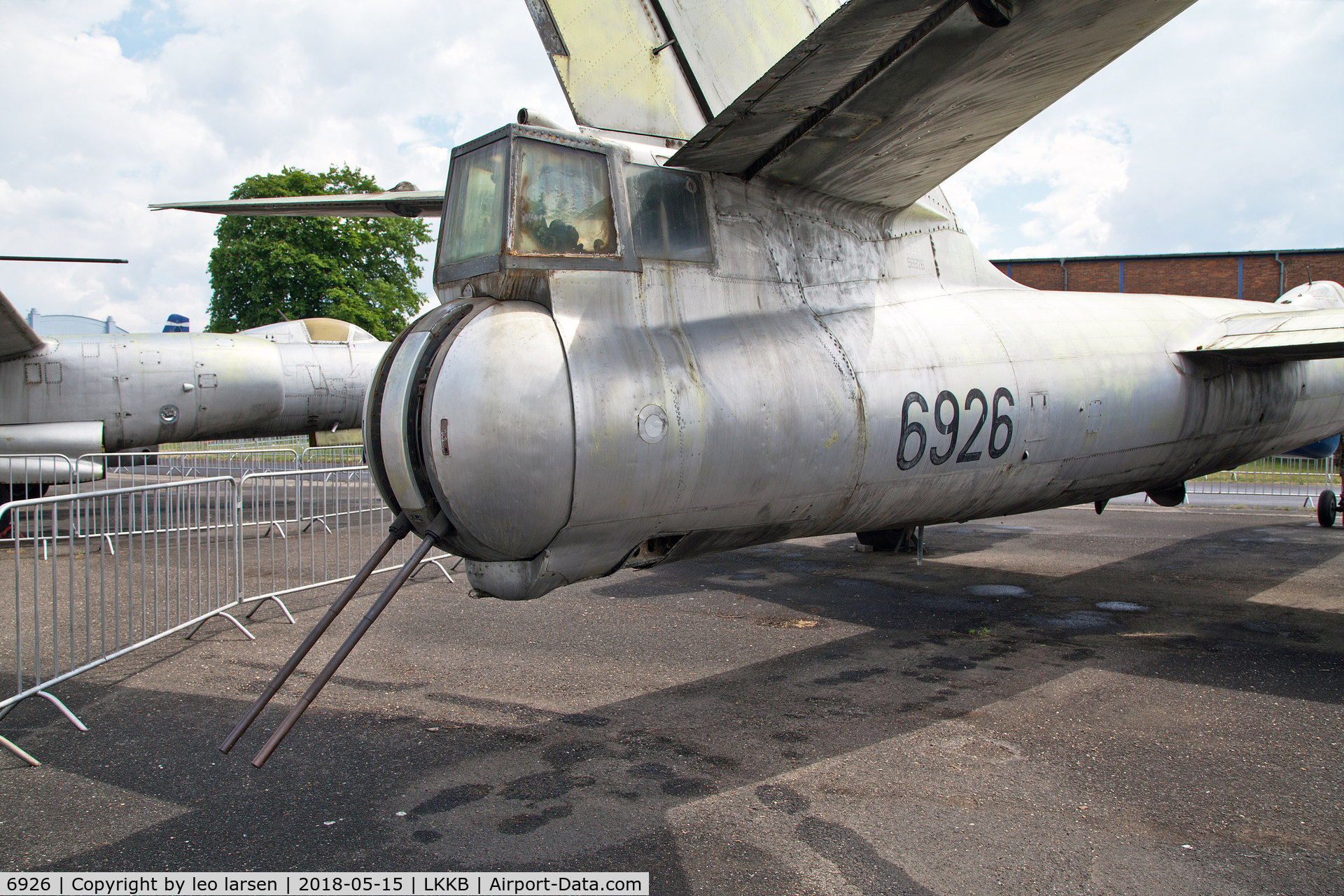 6926, Ilyushin Il-28RTR C/N 56926, Kbely Air Museum 15.5.2018