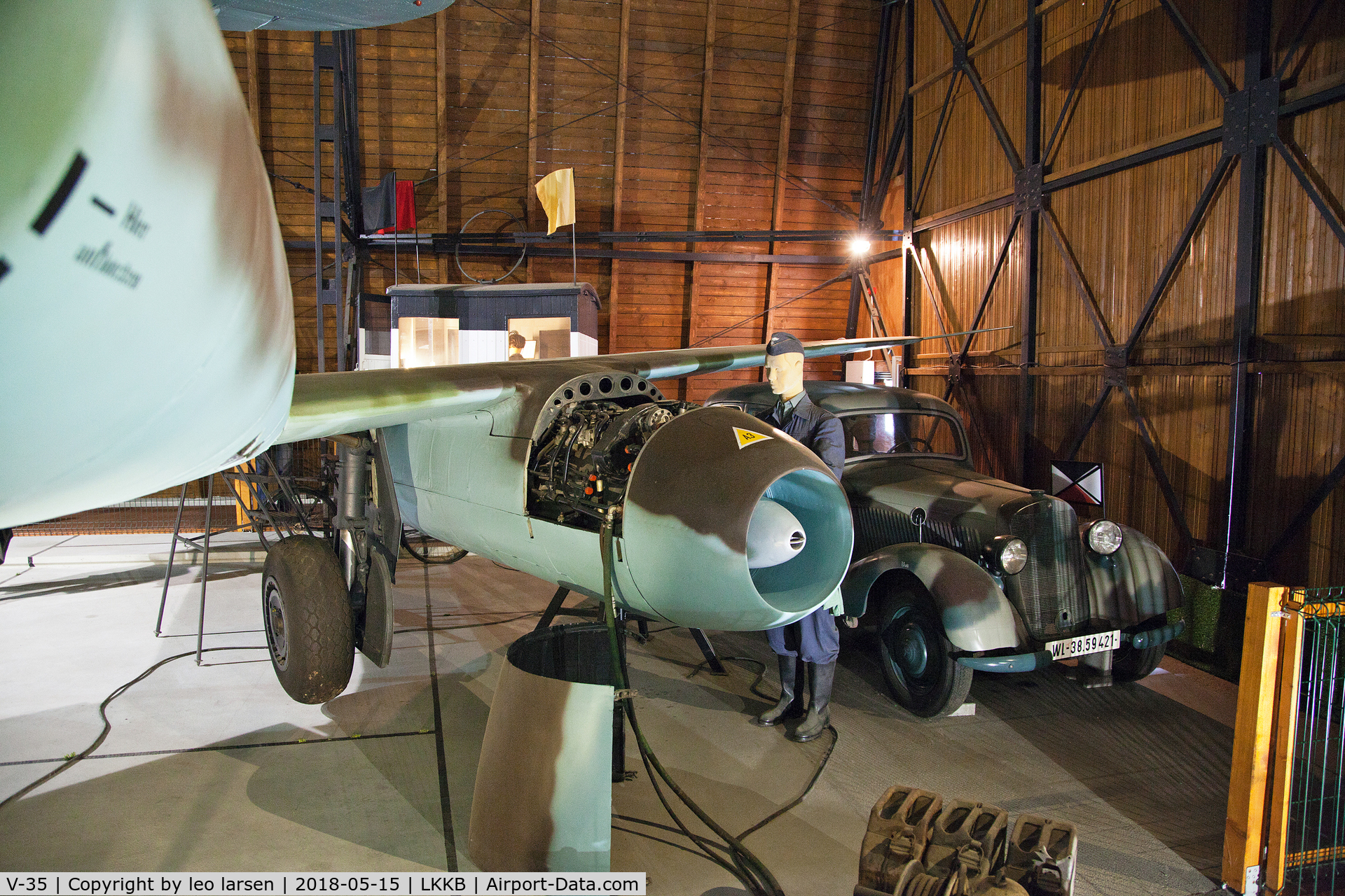 V-35, 1946 Avia CS-92 C/N 5, Kbely Air Museum 15.5.2018
