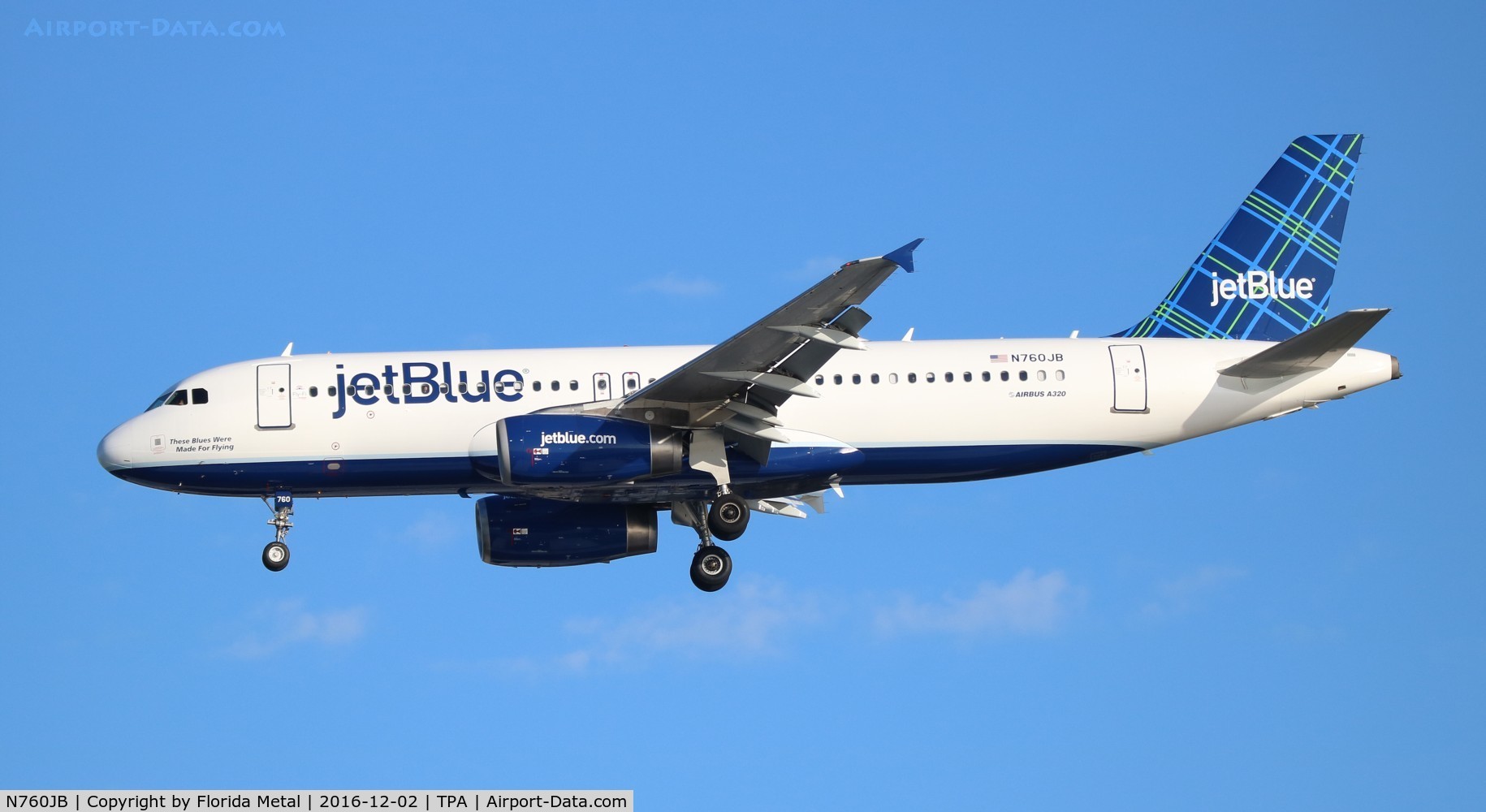 N760JB, 2008 Airbus A320-232 C/N 3659, Jet Blue
