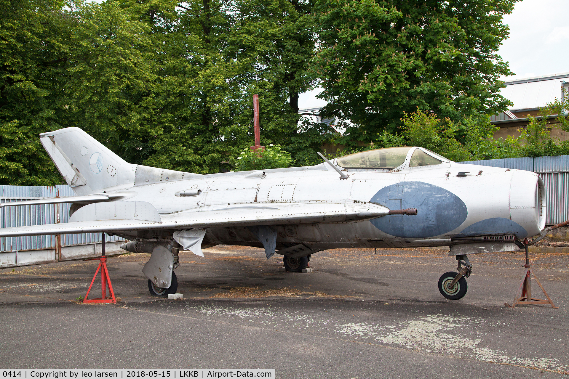 0414, 1961 Aero S-105 (MiG-19S) C/N 150414, Kebly Air Museum 15.5.2018