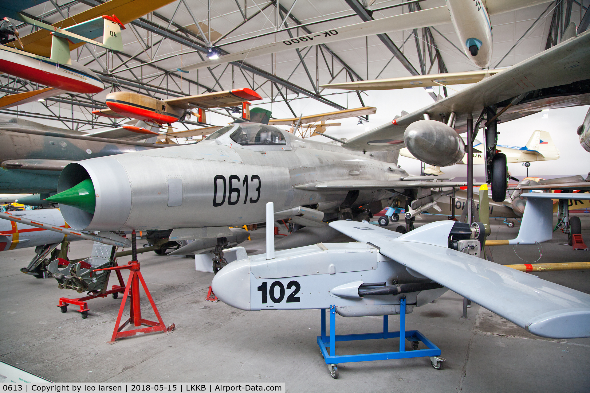 0613, 1967 Mikoyan-Gurevich MiG-21F-13 C/N 760613, Kebly Air Museum 15.5.2018