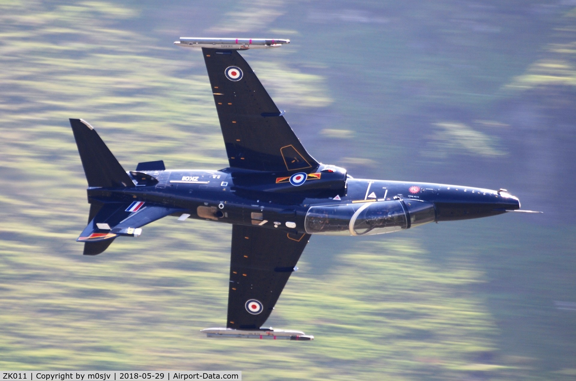 ZK011, 2006 British Aerospace Hawk T2 C/N RT002/1240, Taken from Cad West in the Loop