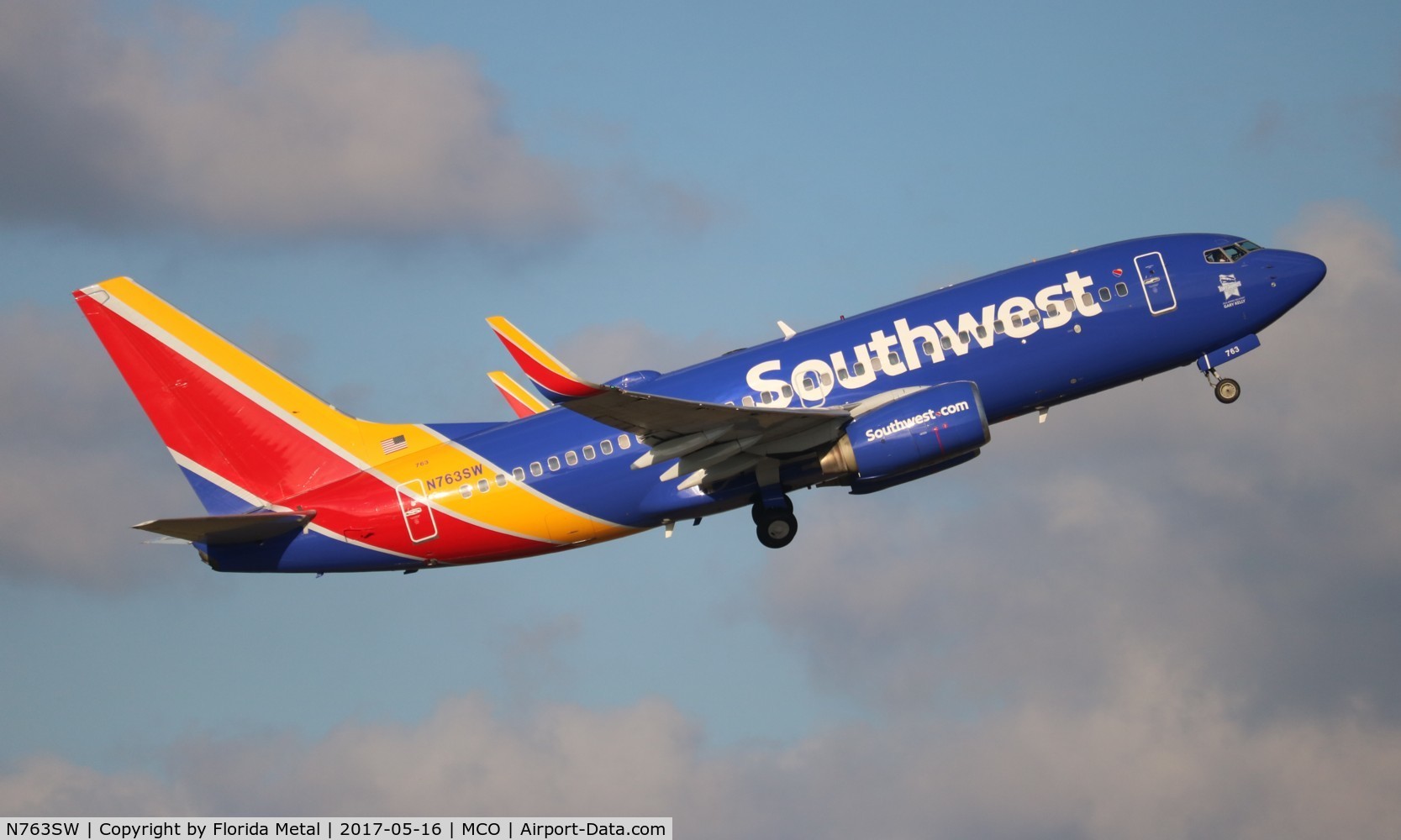 N763SW, 2000 Boeing 737-7H4 C/N 27877, Southwest