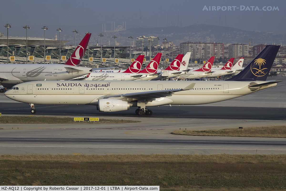 HZ-AQ12, 2016 Airbus A330-343 C/N 1726, Istanbul Ataturk