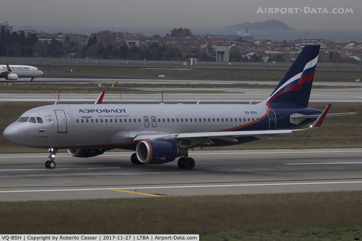VQ-BSH, 2014 Airbus A320-214 C/N 6022, Istanbul Ataturk