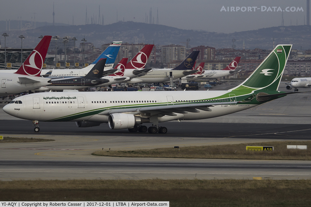 YI-AQY, 2012 Airbus A330-202 C/N 1339, Istanbul Ataturk