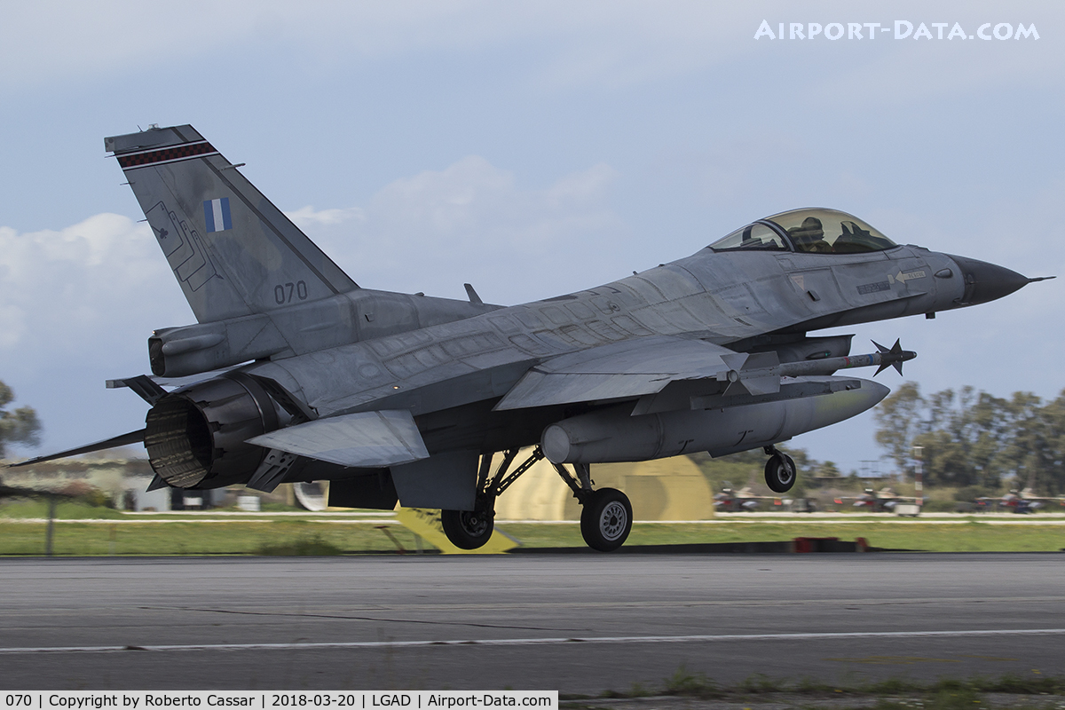070, 1993 Lockheed Martin F-16C Fighting Falcon C/N TC-26, Exercise Iniochos 2018