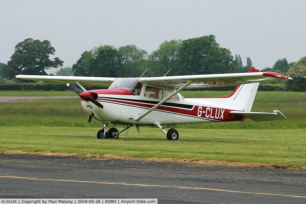G-CLUX, 1980 Reims F172N Skyhawk C/N 1996, Visitor to Wolverhampton. Ex:-PH-AYG(4).