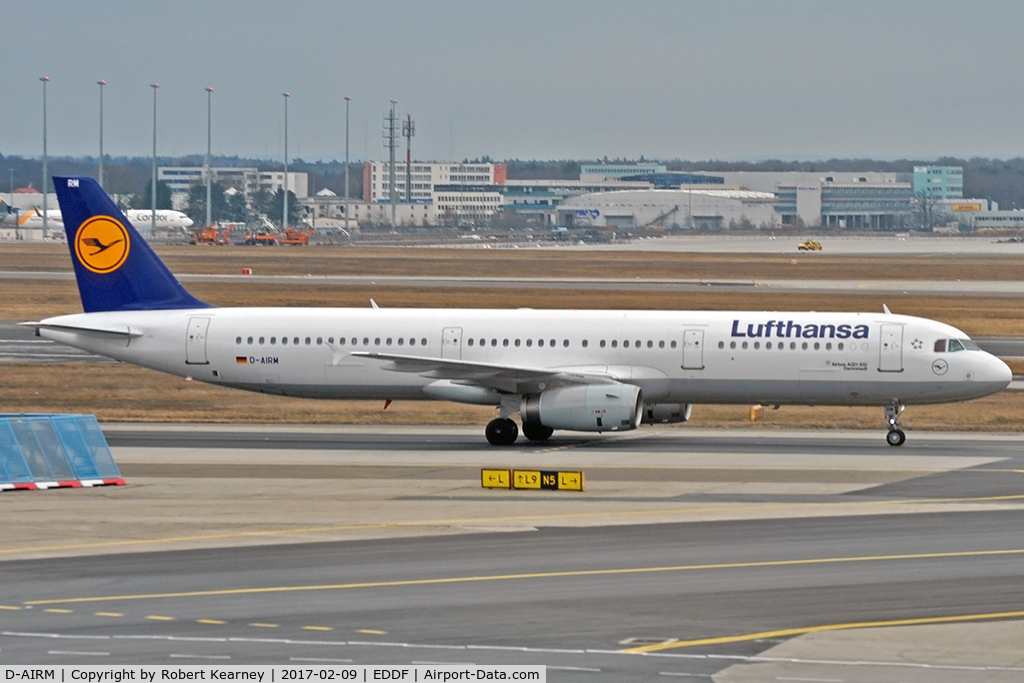 D-AIRM, 1994 Airbus A321-131 C/N 0518, Taxiing for departure