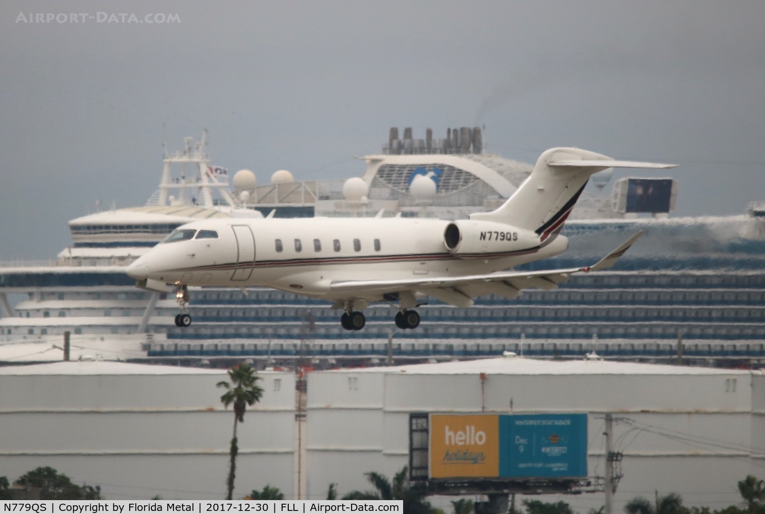 N779QS, 2015 Bombardier Challenger 350 (BD-100-1A10) C/N 20566, Net Jets