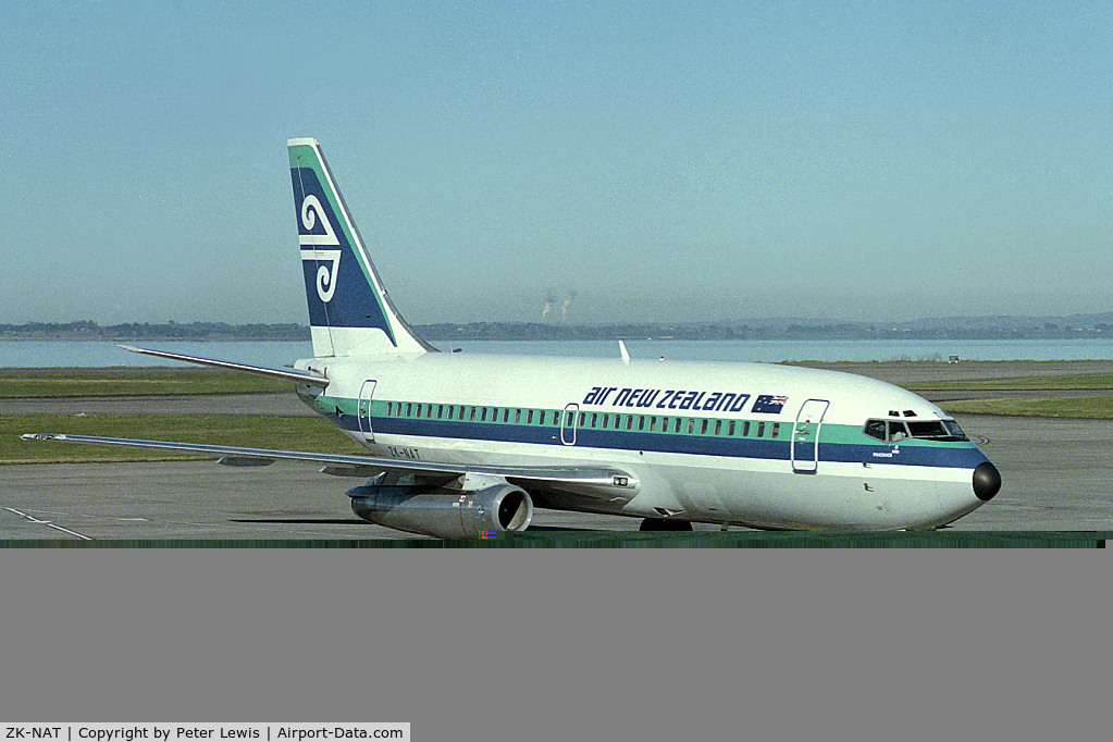 ZK-NAT, 1986 Boeing 737-219 C/N 23470, Air New Zealand Ltd., Auckland