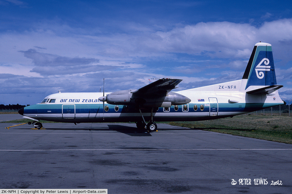 ZK-NFH, 1981 Fokker F.27-500 Friendship C/N 10609, Air New Zealand Ltd., Auckland