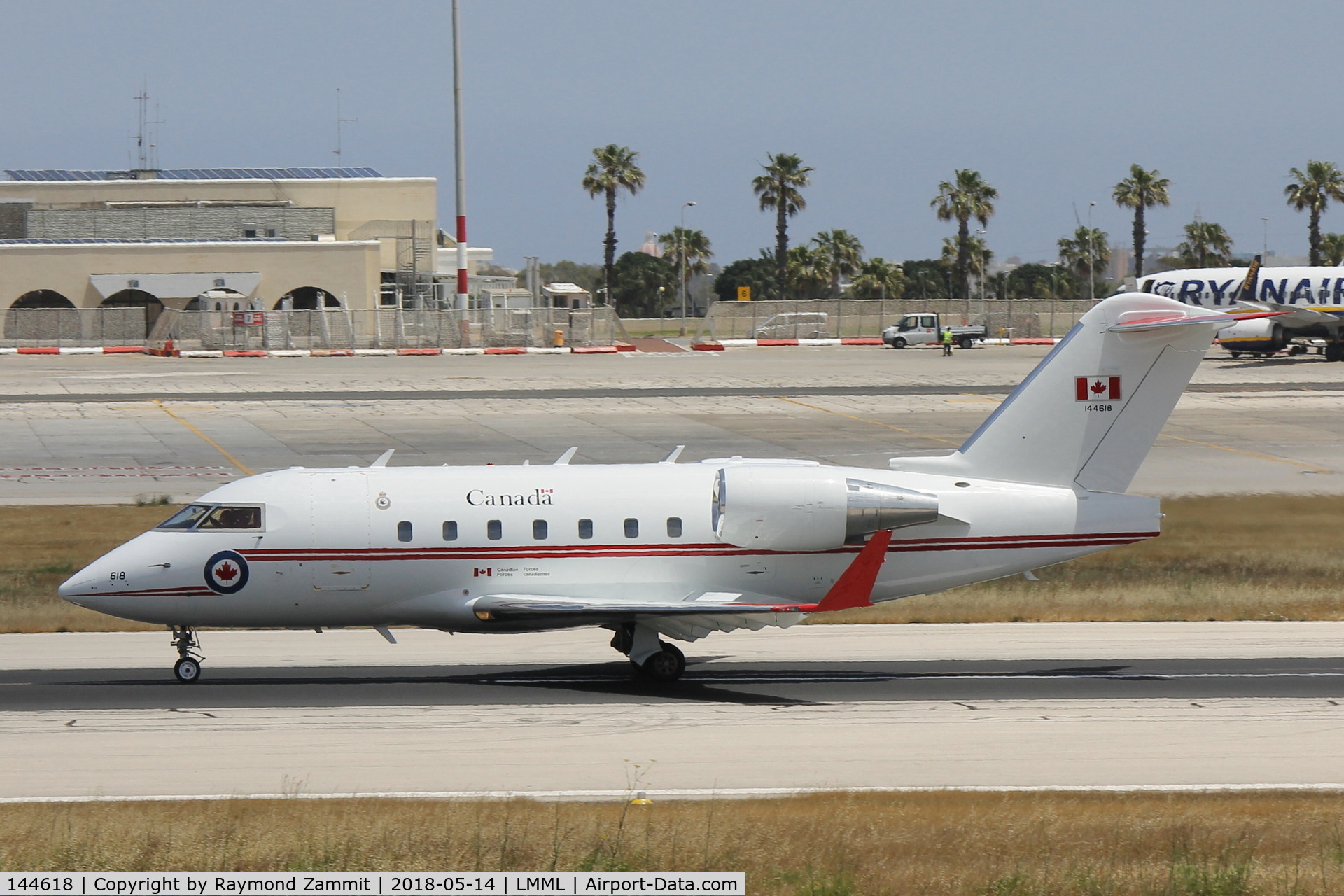 144618, 2002 Bombardier Challenger 604 (CL-600-2B16) C/N 5535, Bombardier Challenger604  144618 Canadian Armed Forces