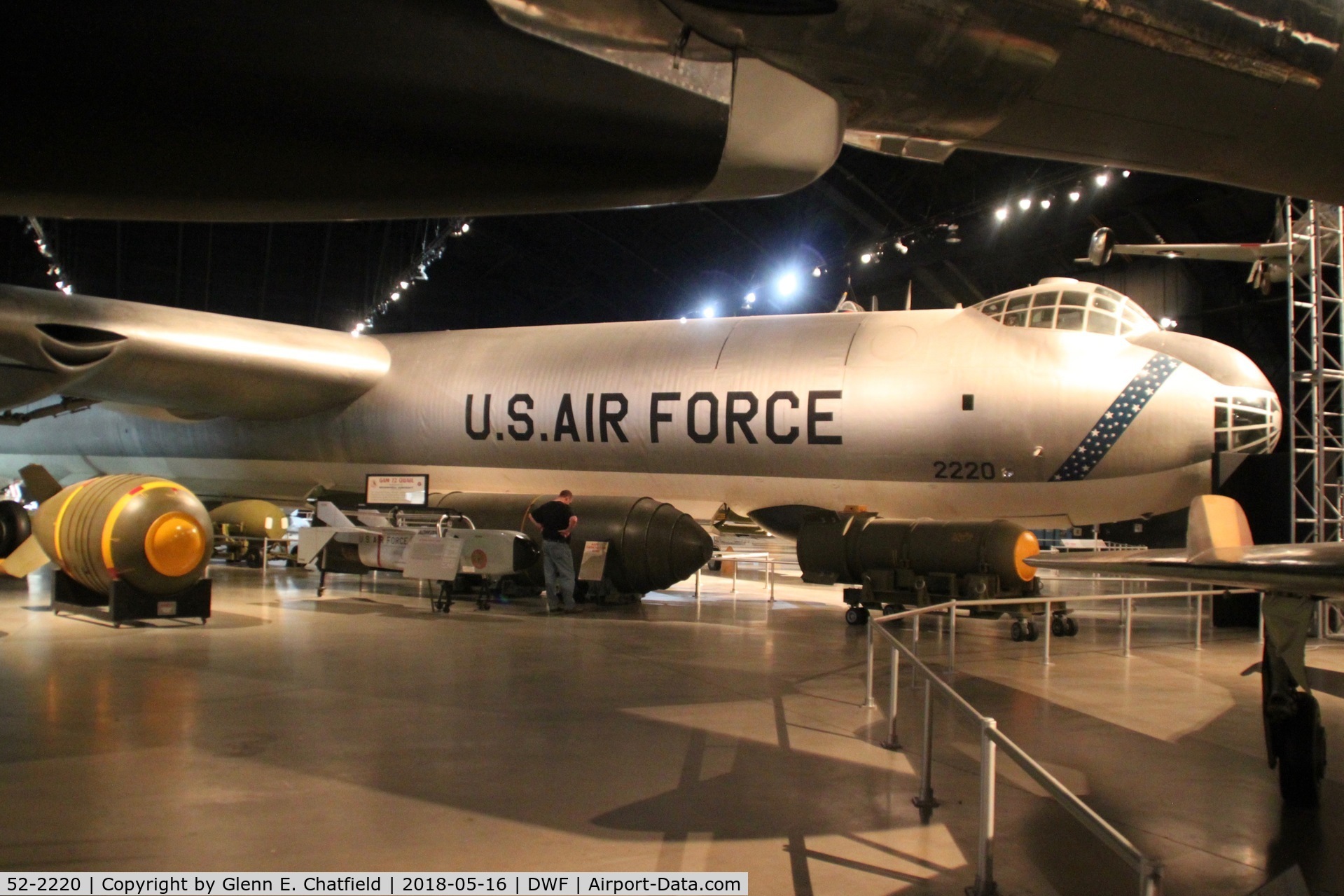 52-2220, 1952 Consolidated B-36J-1-CF Peacemaker C/N 361, Finally got a right-side shot