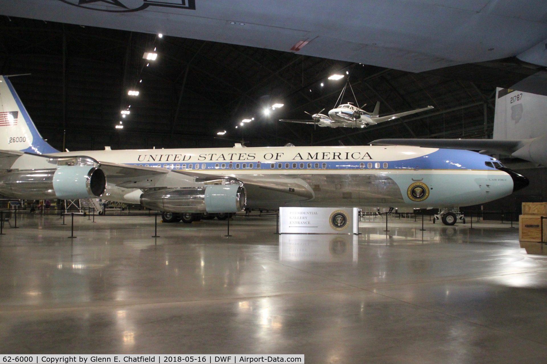 62-6000, 1962 Boeing VC-137C (707-353B) C/N 18461, As wide as my camera would do!
