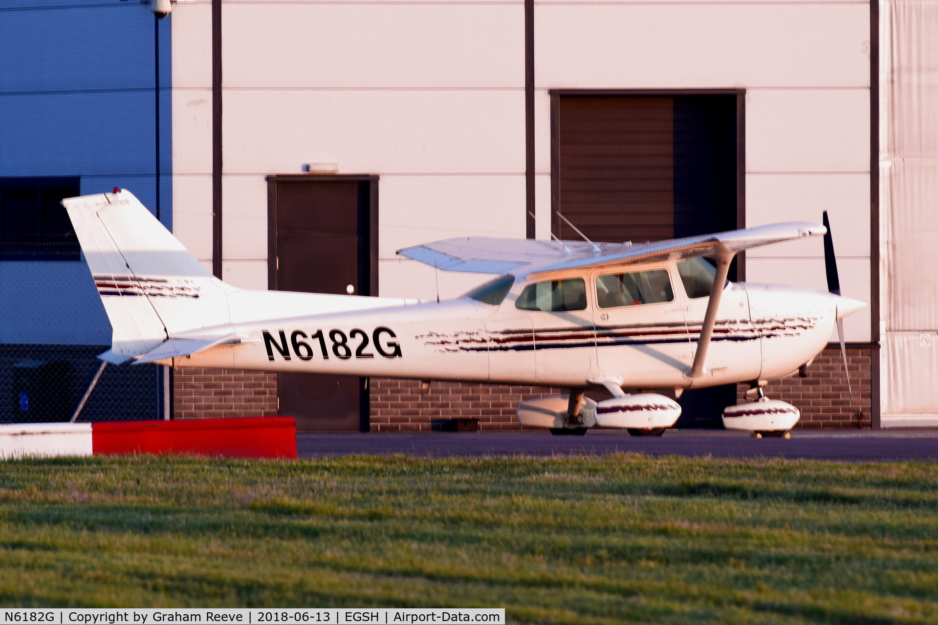 N6182G, 1979 Cessna 172N C/N 17273576, Parked at Norwich.