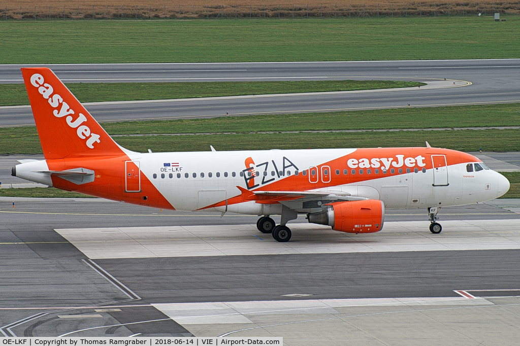 OE-LKF, 2008 Airbus A319-111 C/N 3746, easyJet Airline Airbus A319