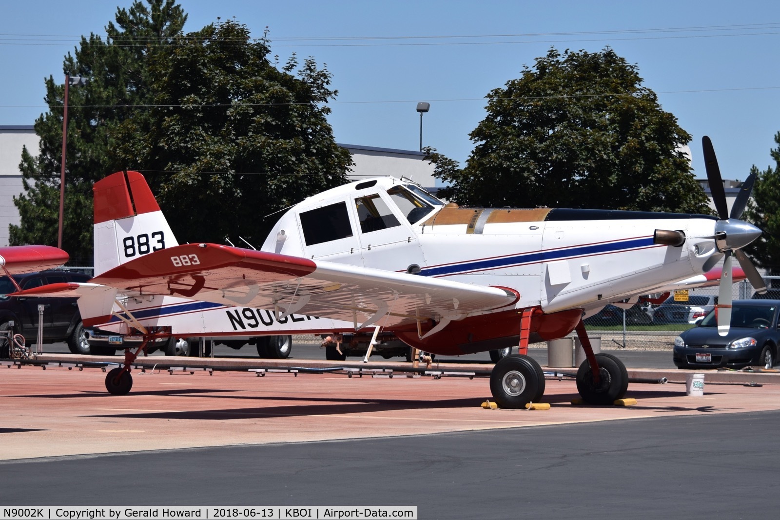 N9002K, 1999 Air Tractor Inc AT-802 C/N 802-0078, Parked on the NIFC ramp.