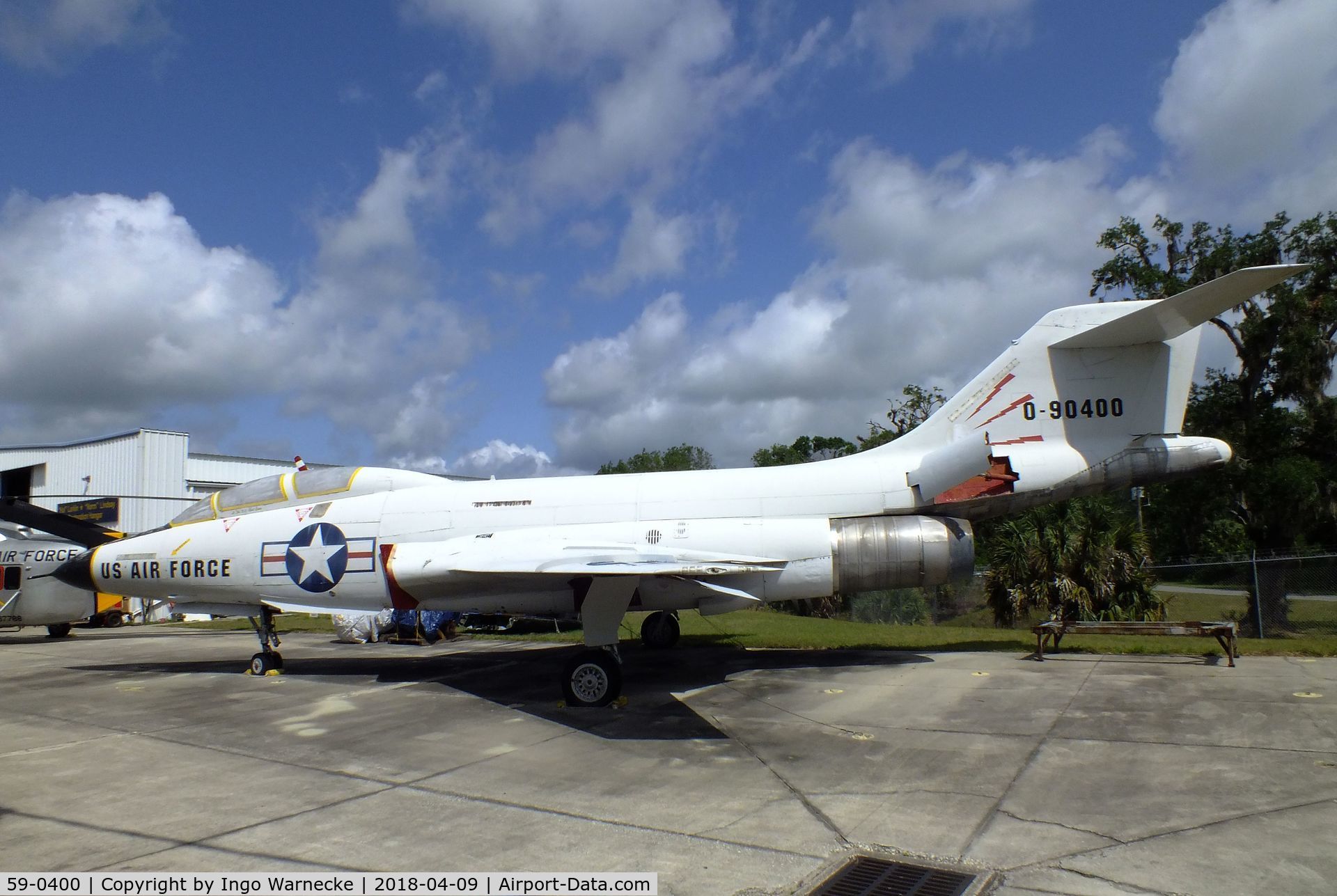 59-0400, 1959 McDonnell F-101F Voodoo C/N 724, McDonnell F-101F Voodoo at the VAC Warbird Museum, Titusville FL